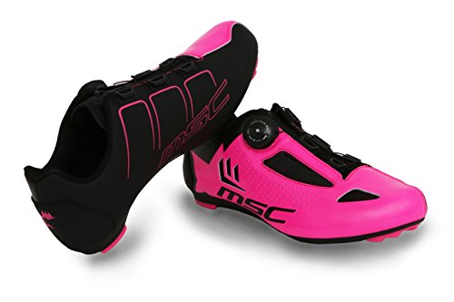 Chiusura con tecnologia Atop: consente di regolare il scarpe a nostro piede al dettaglio; facilmente regolabile durante attività di sopra la bici, inserimento MSC multifunzione sotto la rulina di chiusura