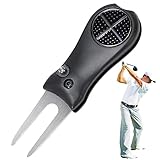 ♨[Hochwertige Materialien] Diese Golf-Pitchgabel besteht aus ABS- und Edelstahlmaterialien, die stark, langlebig, rostfrei und erosionsbeständig sind. Es hält allen Wetterbedingungen stand und hält lange.