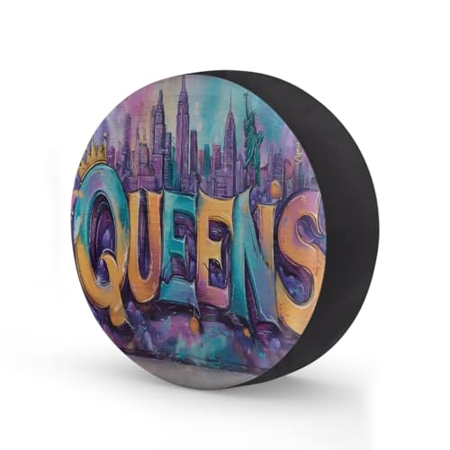 Queens City Graffiti 14inch Tire Cover