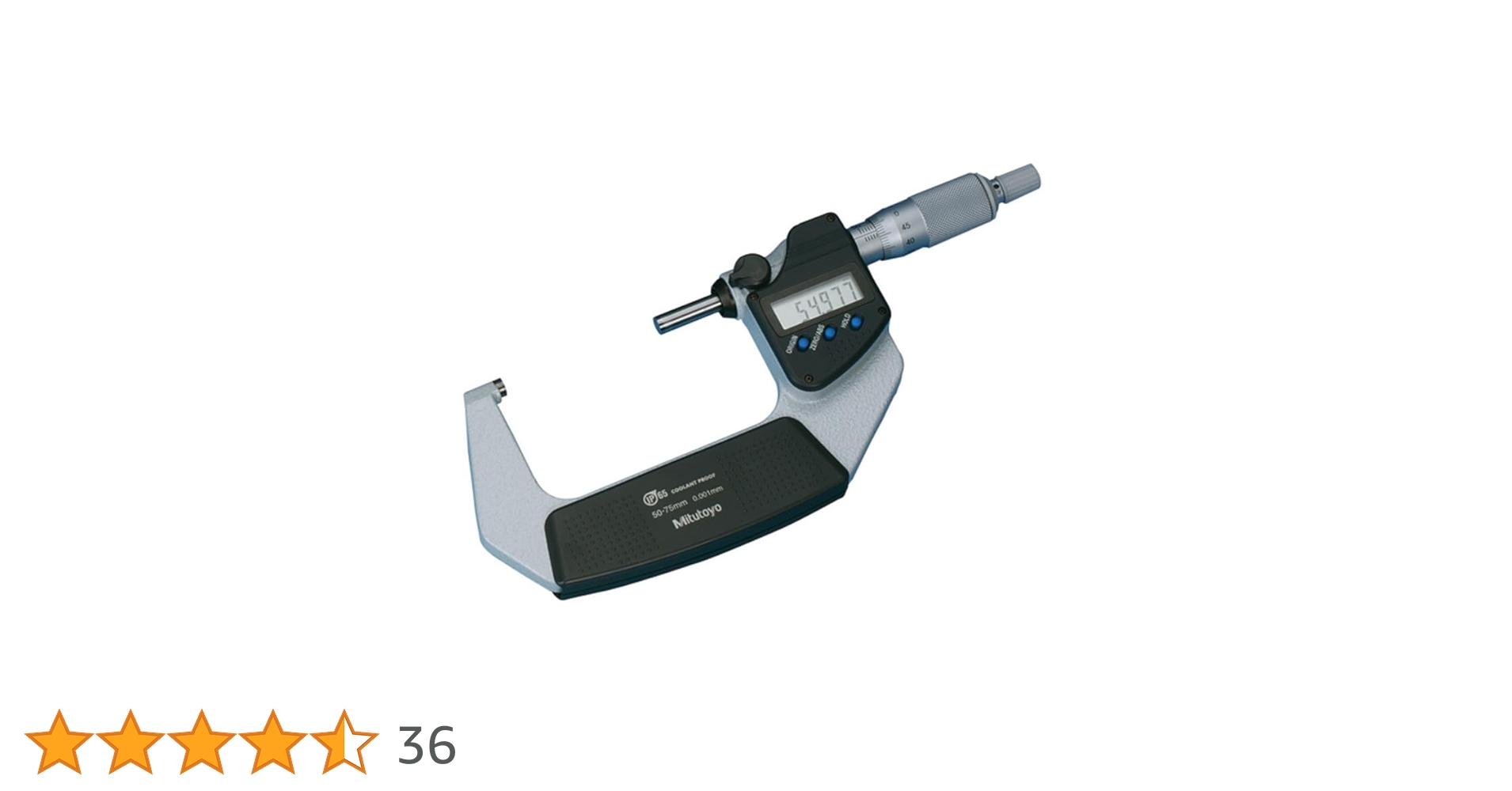 Amazon.co.jp: ミツトヨ(Mitutoyo) クーラントプルーフマイクロ