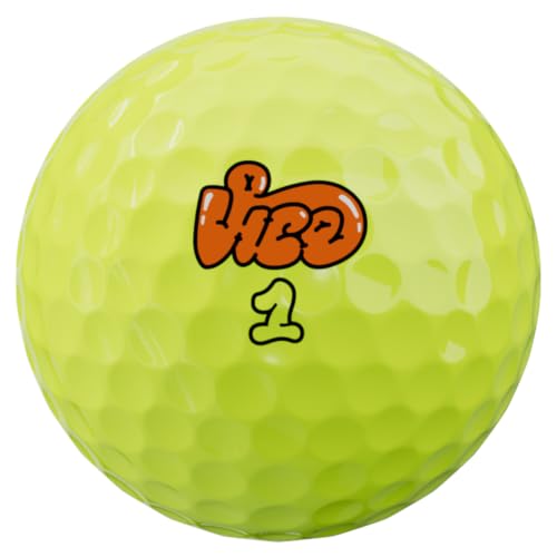 Vice Tour Junior Golf Balls Yellow