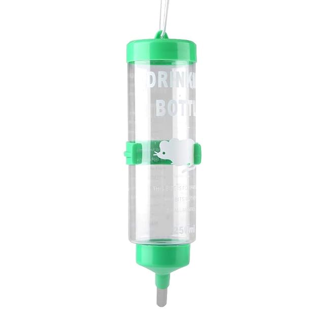 Foto 7 de 7 de 250ml Pet Hamster Drinking Bottle Dispensador automático de Agua Que no gotea Colgante para hámsters Ratas…