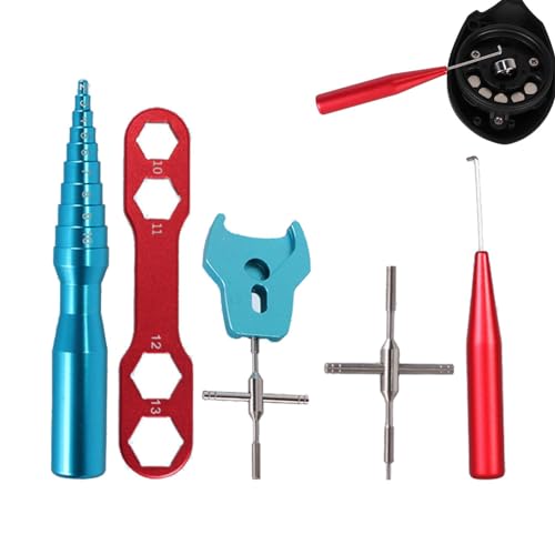 Kit de réparation de moulinet de pêche léger et multifonction pour un démontage précis