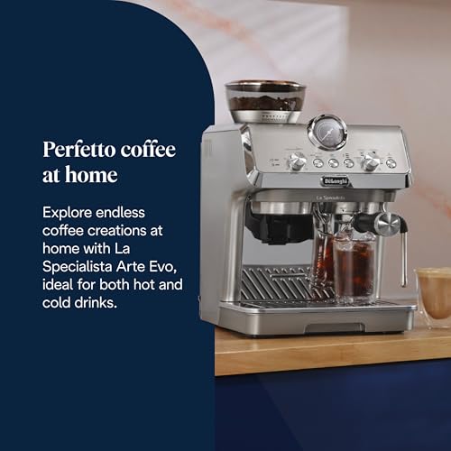 Arte Evo EC9255.M, Espresso Pump Coffee Machine with Cold Brew Function, with Professional Milk Frothing Nozzle, Sensor... - Image 2