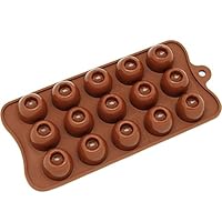Algopix Similar Product 10 - Silicone Chocolate Candy Molds Dimple