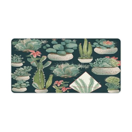 Mouse Pad Grande de Escritorio con Base de Goma