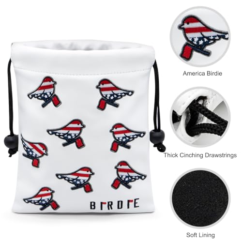 Aliennana Leather Golf Valuables Pouch