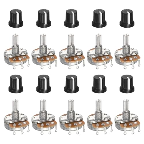 Potenciómetro WH138 de 10K Ohm: regula la velocidad de forma lineal y evita saltos de corriente