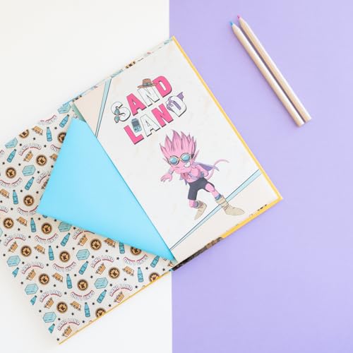 Grupo Erik A5 Notebook - Sand Land | Dotted Journal, Dotted Notebook, Bullet Journal | Notebooks A5, Notepads A5, A5 Notepad, Sketchbook A5 | Anime Gifts