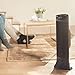 Honeywell Safeguard Motion Sensor Ceramic Space Heater, Large Room, Black –Ceramic Heater with Two Heat Settings and Slim Tower Design