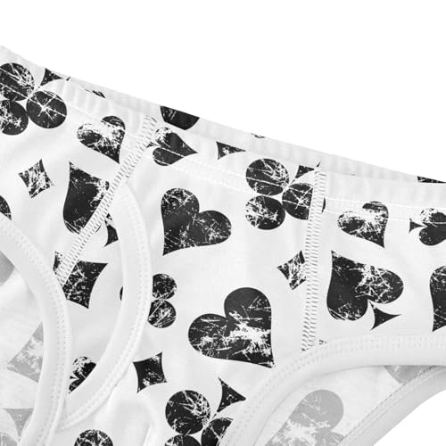 Cotton Little Boys Briefs Poker Soft Toddler Underwear4