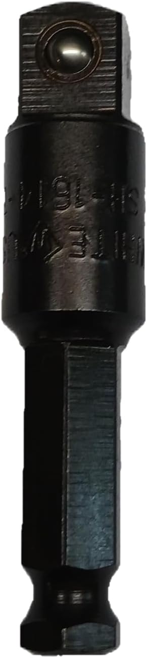 WHITE USA-1/2" SQ. MALE X 7/16" SHANK DRIVER TORQUES 500+ SH16147