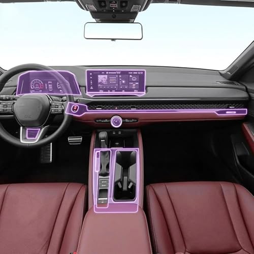 Film écran LCD haute clarté PPF transparent pour Honda Accord