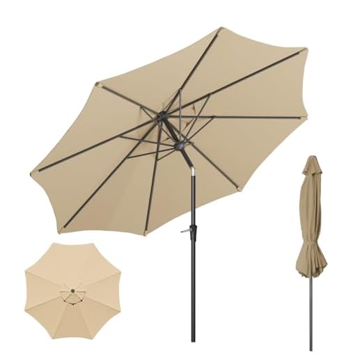 Best choice products 9ft steel half patio umbrella for outdoor Benass 9ft Outdoor Market Umbrella