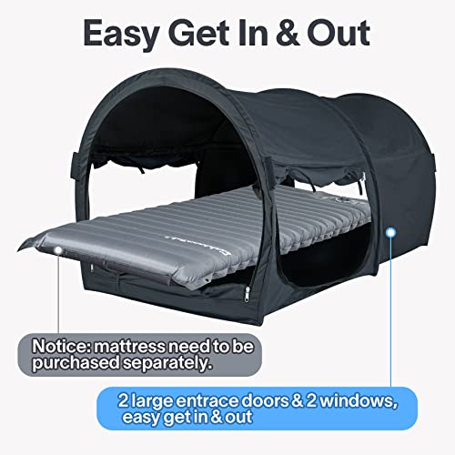 Eighteentek Travel Blanket And Pillow 4-In-1 Camping Airplane Flight Car Combo Set Compact Soft Warm Fleece (Grey(75" Lx28 Wx31 H)) #TOP3