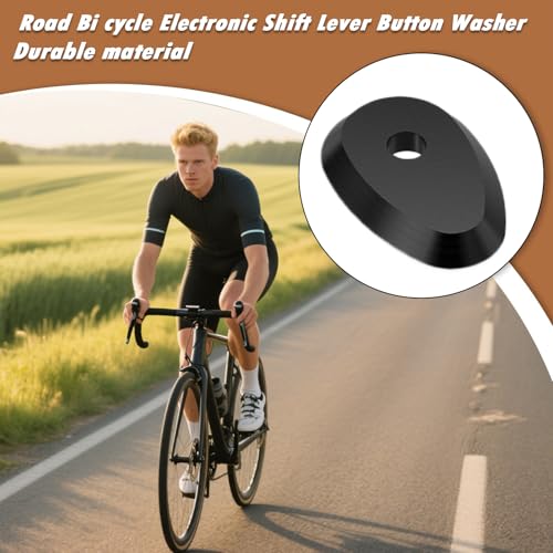 Générique Bike Gear Shifter, Cycling Lever, 0.39x0.24x0.04 Inches Lightweight Button Washer Shift Component, Bikes Shifters for Road, City, Tricycle, Riding, Commuting, Touring, Repair, Maintenance – Image 4