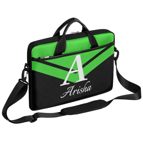 Personalized Laptop Bag With Your Name - Custom Shoulder Bag 15.7x11.8x3in, Portable Business Computer Bag