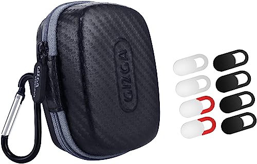Image of Gizga Essentials Carrying Case for JioFi 4G M2S and JioFI3 WiFi Hotspot Dongle && GIZGA essentials Webcam Cover, Privacy Protector Webcam Cover Slide, Compatible with Laptop, Desktop, PC, Smartphone