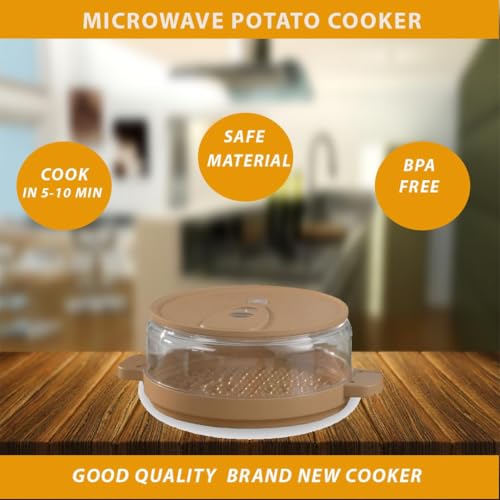 Pommes de terre cuites au micro-ondes sans texture sèche