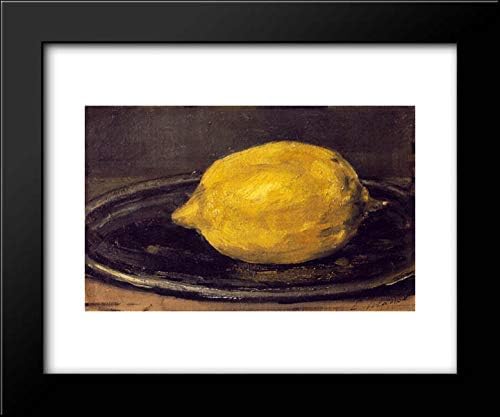 The Lemon 18x15 Framed Art Print by Edouard Manet