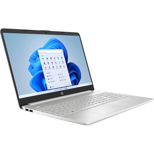HP 15-DY5073DX 15.6" 16GB 256GB SSD Core™ i7-1255U 2.8GHz WIN11H, Natural Silver (Renewed)
