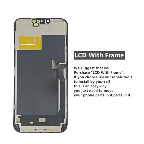 ZTOOYO for iPhone 13 Pro Max Screen Replacement for iPhone 13 Pro Max Screen Replacement kit A2484 A2641 A2644 A2645 A2643 LCD Display digitizer Touch Screen Assembly with Tools