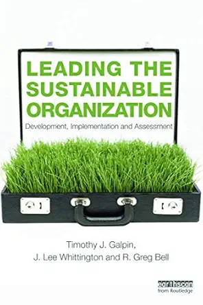 Leading the Sustainable Organization book cover