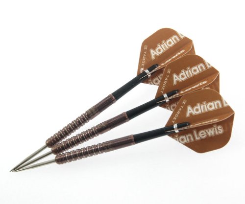 Target Darts Pro Player Adrian Lewis Silica Steel Tip Darts, 21gm