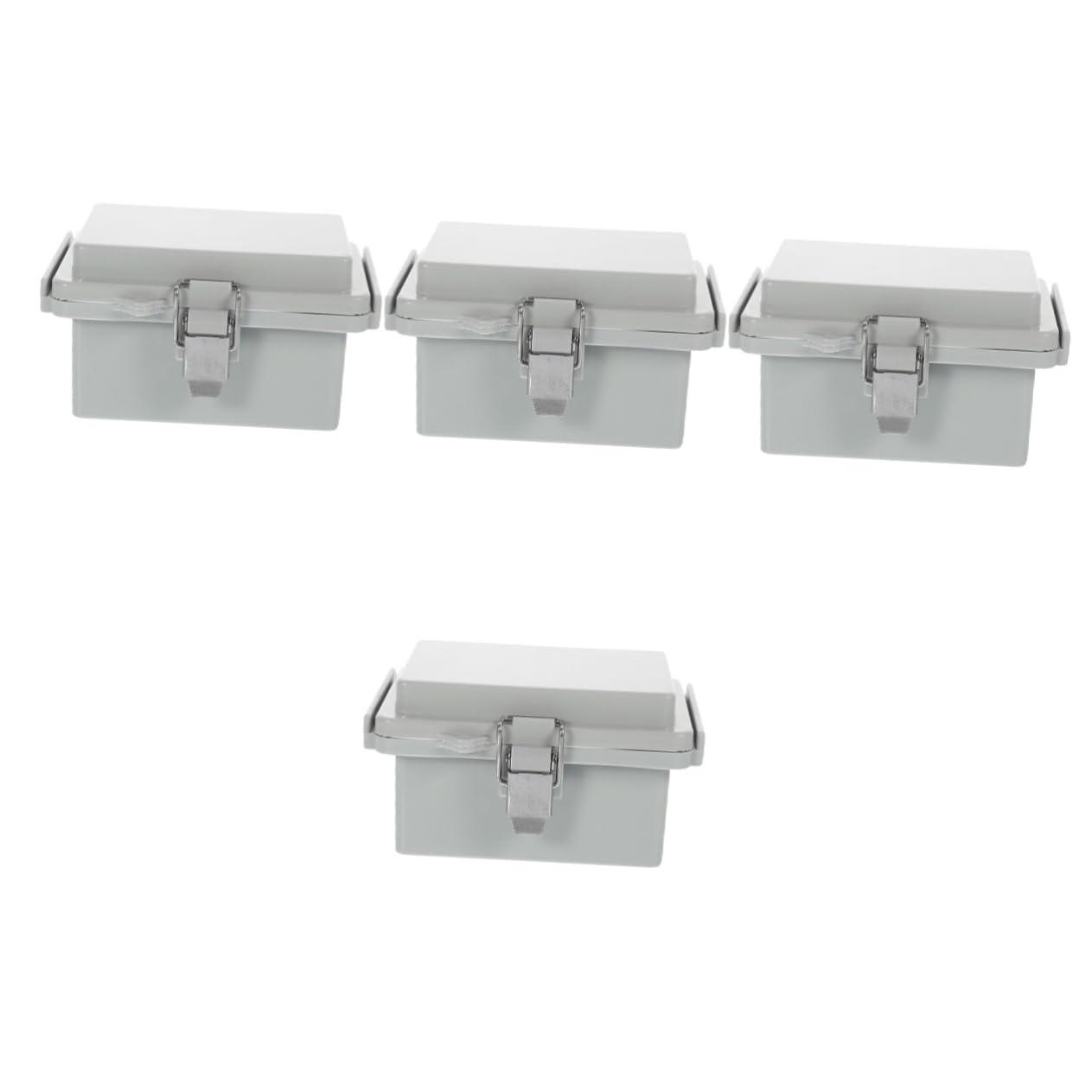 HOMSFOU 4 Set Scatola impermeabile passacavo impermeabile solare all'aperto scatole di giunzione camper Pressacavi per ingresso cavi accessorio camper plastica
