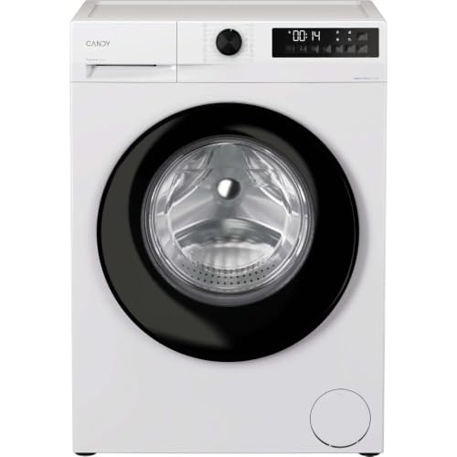 Candy ProWash 300 Slim Waschmaschine, Frontlader, 7 kg, 1200 Umdrehungen, Inverter-Motor, Klasse A -15%, Smart LED Touch, Schnellzyklen, 60 x 42,4 x 85 cm (BxTxH), Weiß - GD 27SB7-S