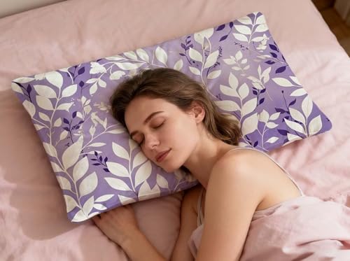 Fundas cojines 40x60cm sofá cama dormitorio terciopelo hojas O-310B 7
