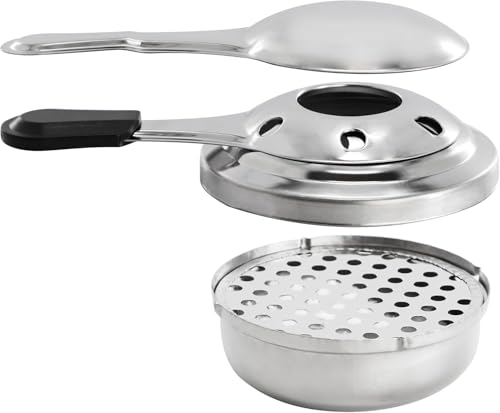 Set de fondue de hierro fundido con esmalte y 6 tenedores miniatura 6