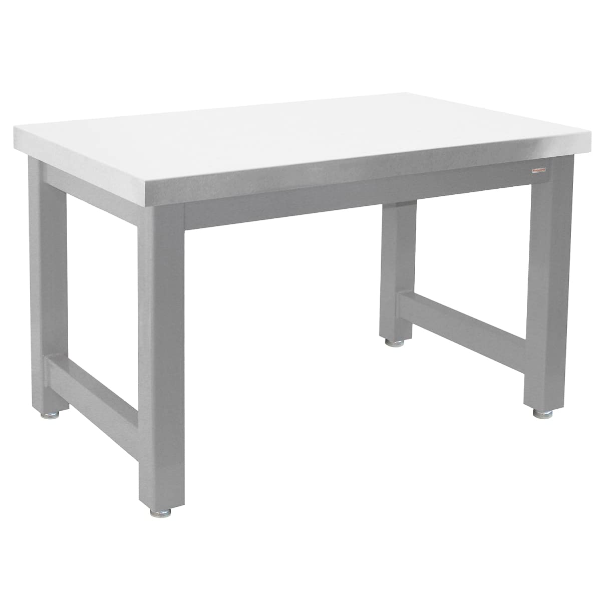 BenchPro HN3672-GRf-34H 36 x 72 in. Harding Heavy Duty Workbenches with Stainless Steel Top Gray