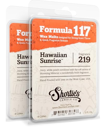 Shortie's Candle Company Fresh & Clean cera Melt 2 paquetes