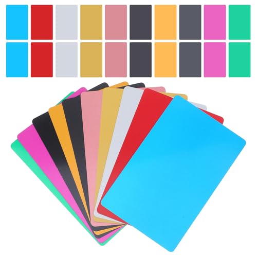 HANABASS �A���~�������p�u�����N���h100���Z�b�g ���炩�\�� �ۊp���H ���D�J�[�h DIY����Ή� �I�t�B�X�p�󔒃A���~�J�[�h