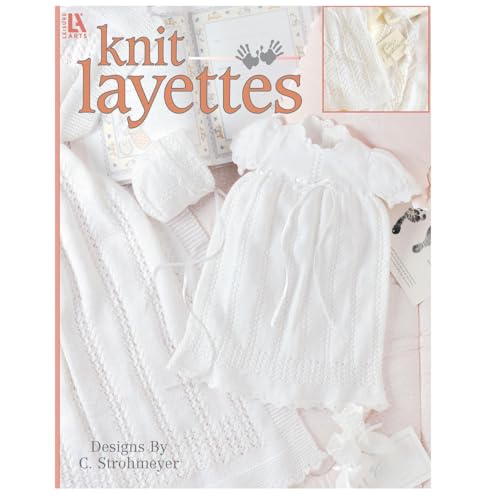 Leisure Arts Knitting Books Knit Layettes, Baby Knitting Pat
