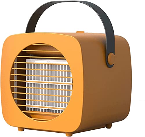 Aire Acondicionado Portatil,Enfriador Enfriador de aire portátil, Oficina Mini Ventilador de Aire Evaporativo Silencio, USB Ventilador pequeño recargable for habitación, dormitorio, oficina, acampar Cover