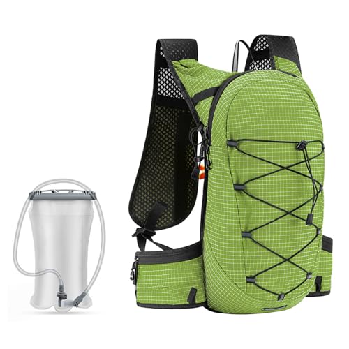 Mochila grande con bolsa de agua para escalada, senderismo, ciclismo, ciclismo, correr, mochila de hidratación, mochila para bicicletas