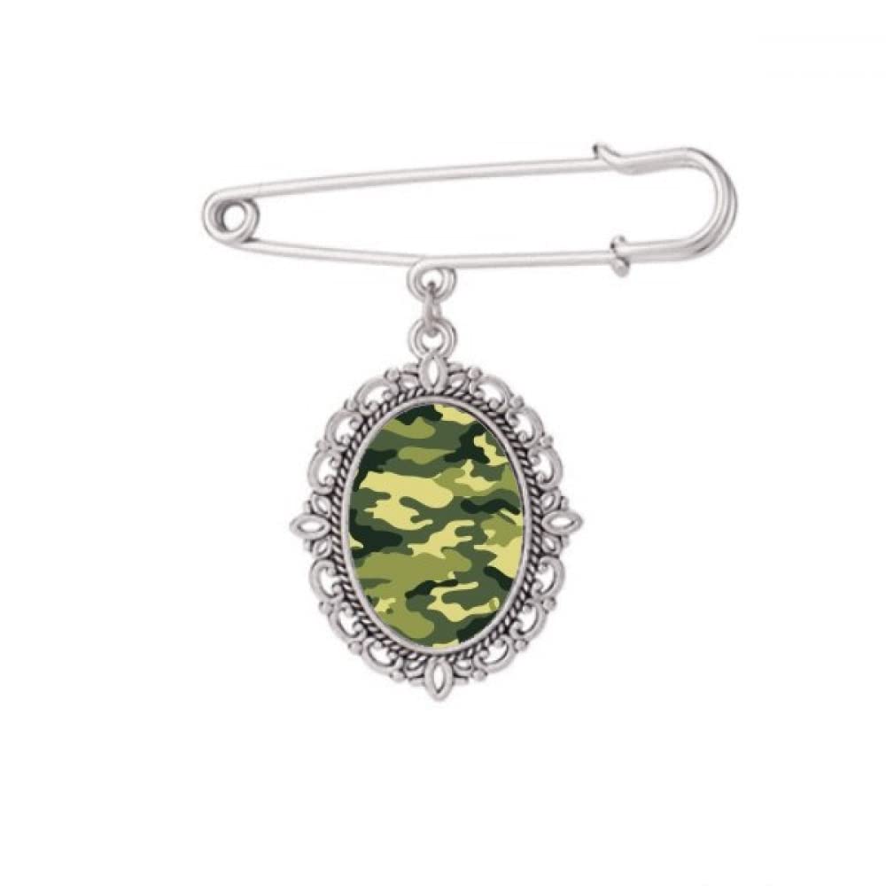 Broche camouflage taille M pour robe et chemise moderne