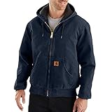 Carhartt Men's Sandstone Active Jacket, Midnight, X-Large