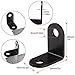 50 PCS Black L Bracket, 26mmx26mmx16mm Small Metal Corner Brace Joint Fastener, 90 Degree Angle L Shaped Shelf Bracket for Wood, Shelves, Furniture, Cabinet and More