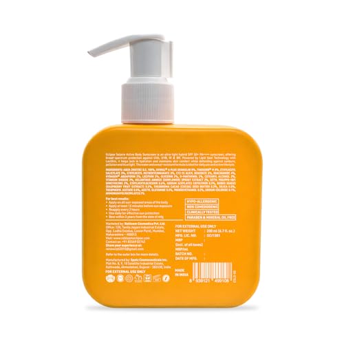 Image of Active Body Sunscreen SPF 50+ PA++++ 200ml