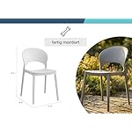 LC Garden Vini Gartenstuhl 2er-Set Anthrazit