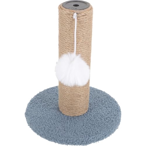 Rascador para Gatos de Columna Única con Bola Colgante Celeste miniatura 1