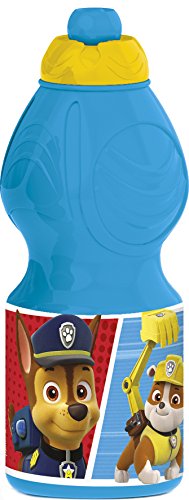 Paw Patrol Pat Patrouille Paw Patrol  Bouteille Gourde Sport en Plastique 400 ML (Stor 82732)