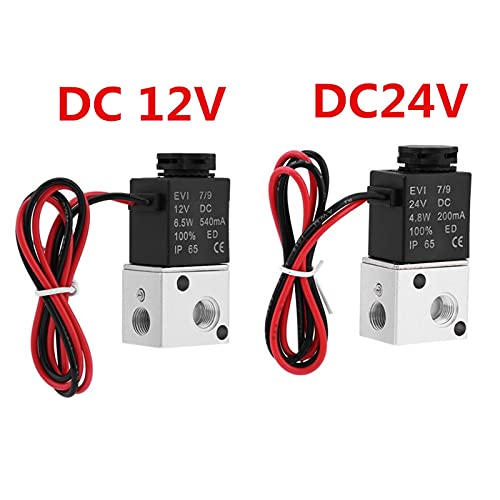 Válvula solenoide normalmente cerrada de 24V para un control neumático rápido 4
