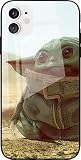 ERT GROUP Mobile Phone case for Apple iPhone 6/6S Original and Officially Licensed Star Wars Pattern Baby Yoda 003 Made of Hardened Glass, Protective Cover