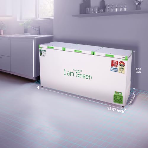 Image of Rockwell GFR1210F 998L Large Deep Freezer, Commercial Storage Freezer, 100% Copper Coil | Energy Efficient -25C to -18C | Heavy Duty PUF Insulation