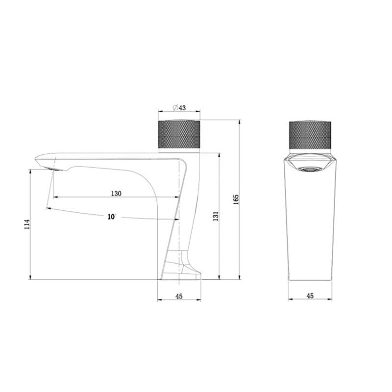 Grifo termostático de lavabo para evitar cambios bruscos de temperatura 4