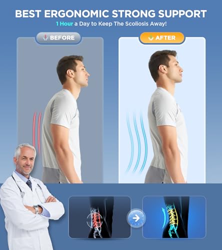 Lower Back Pain Relief Brace with 3D Lumbar Pad and Adjustable Straps for Men/Women – Soft, Breathable Mesh Support for Herniated Disc and Sciatica